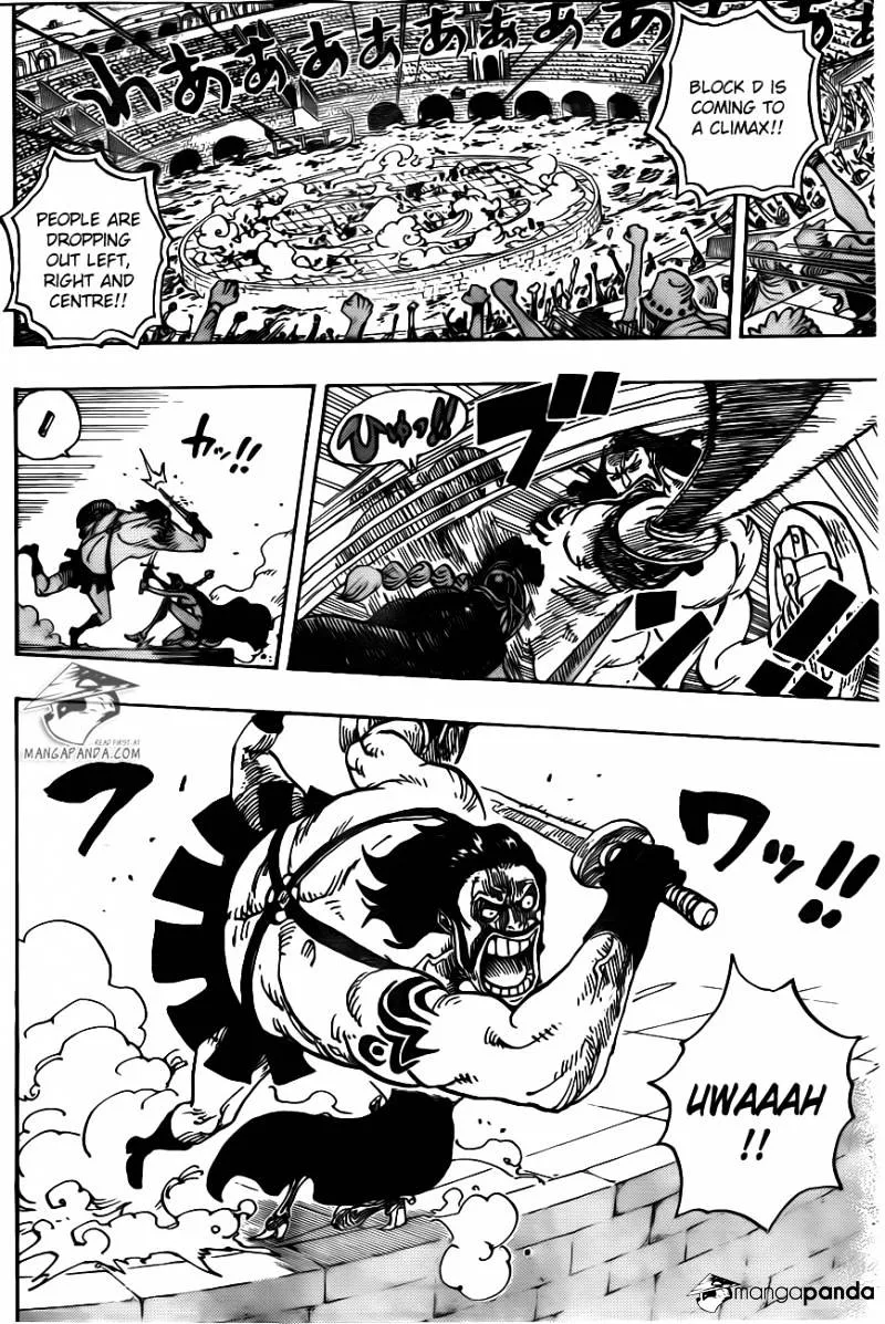 One Piece Chapter 725 page 12