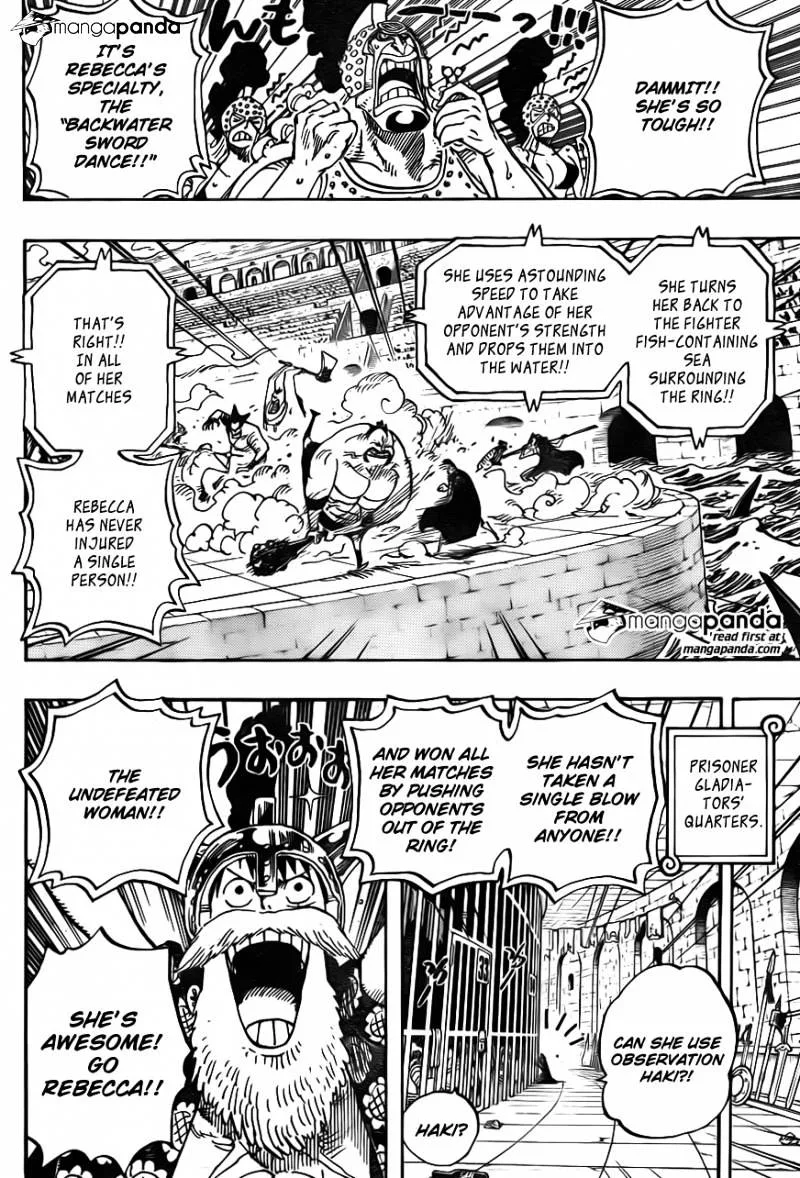 One Piece Chapter 725 page 14