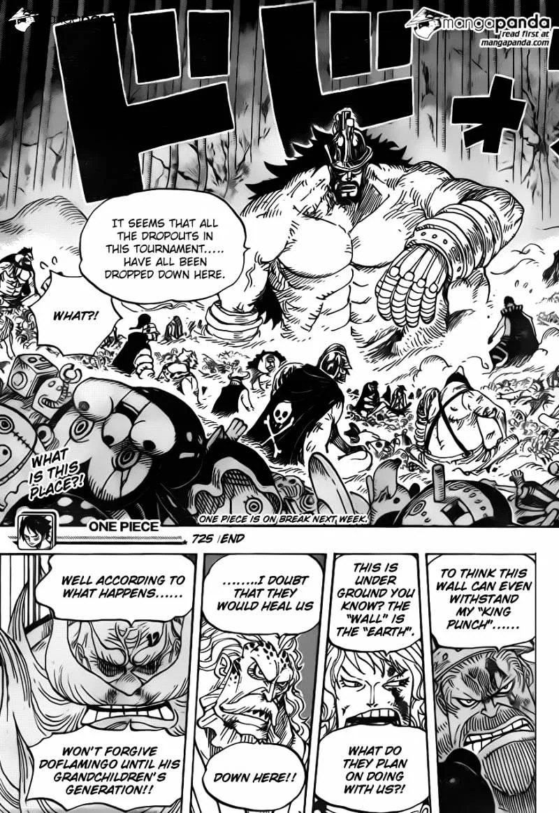 One Piece Chapter 725 page 19