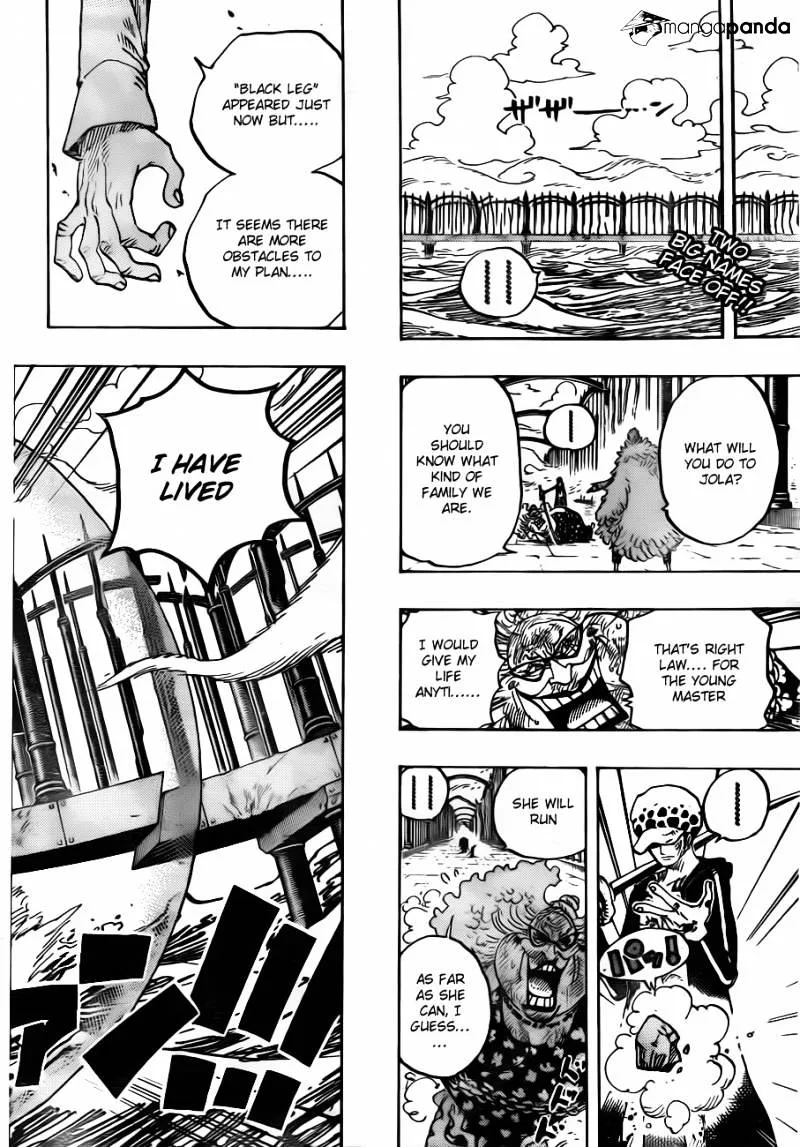 One Piece Chapter 725 page 4