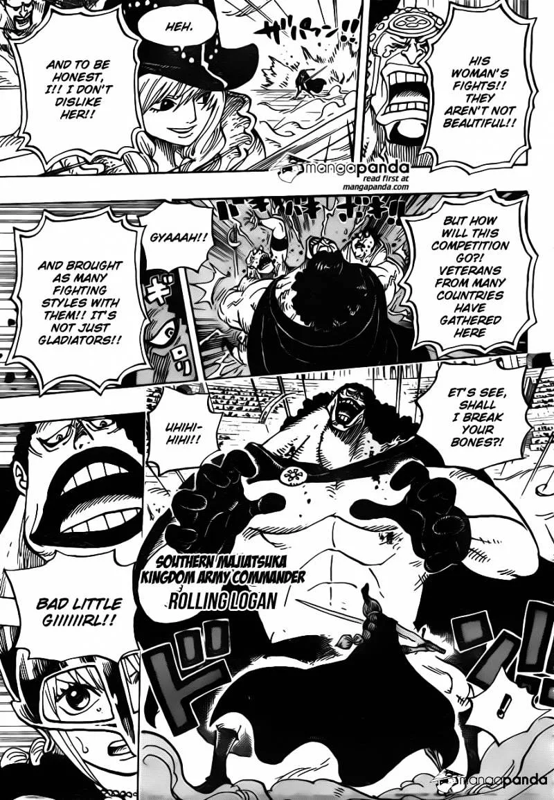 One Piece Chapter 725 page 15