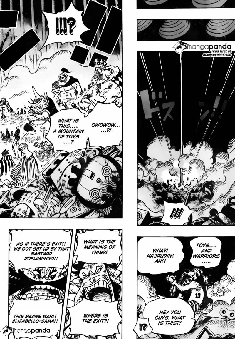 One Piece Chapter 725 page 18