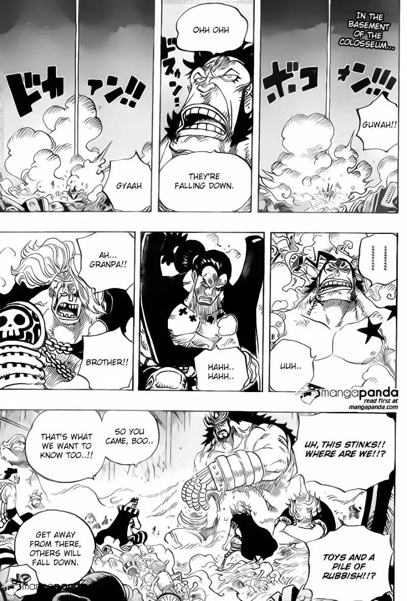 One Piece Chapter 726 page 3