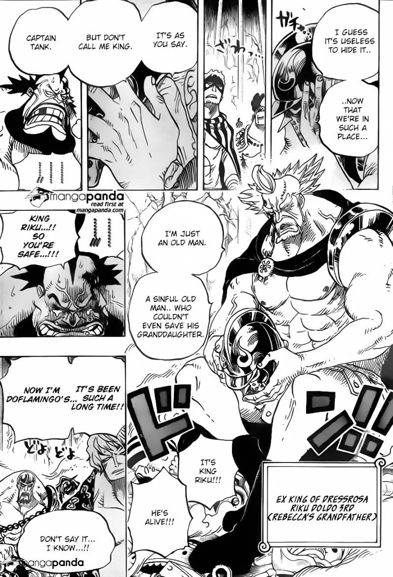 One Piece Chapter 726 page 5