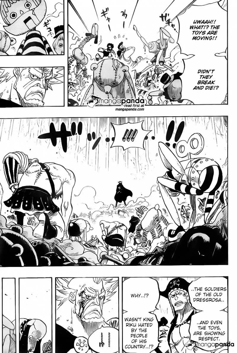 One Piece Chapter 726 page 9