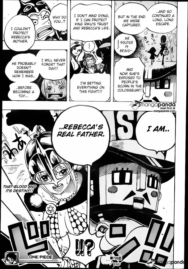 One Piece Chapter 726 page 19