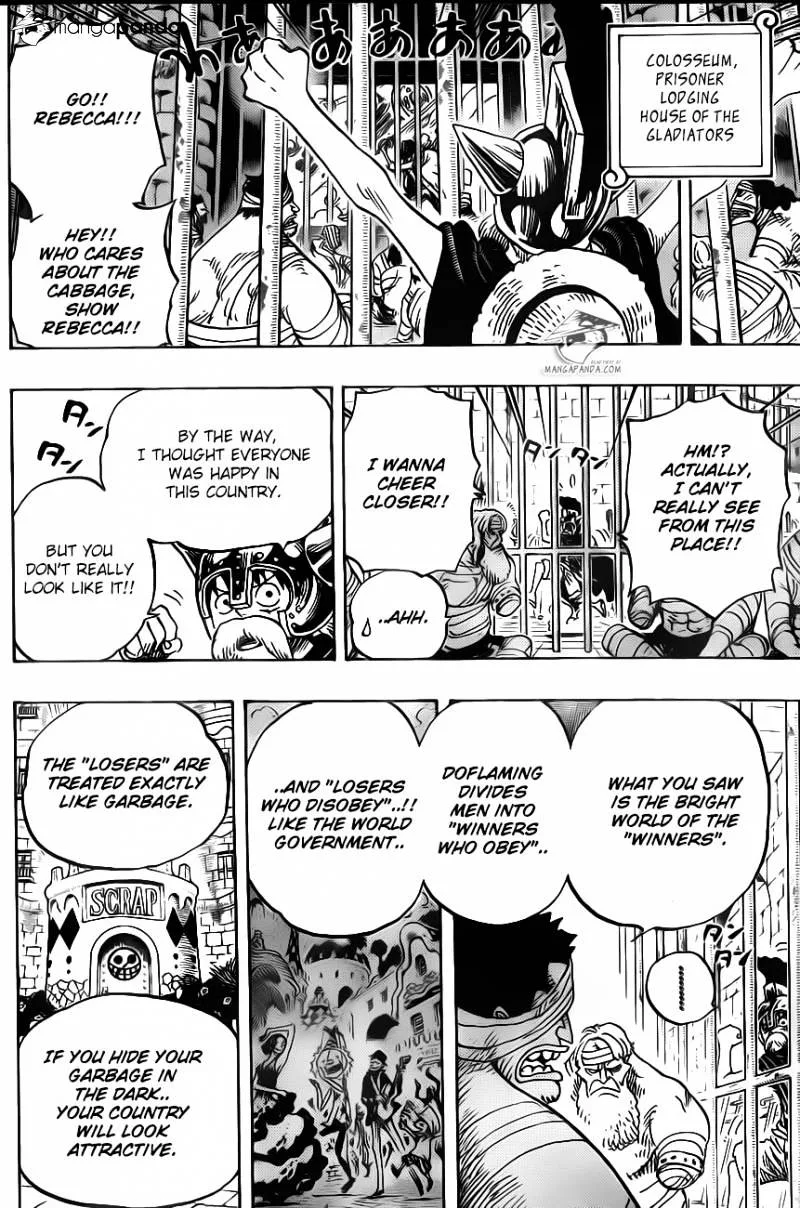 One Piece Chapter 726 page 12