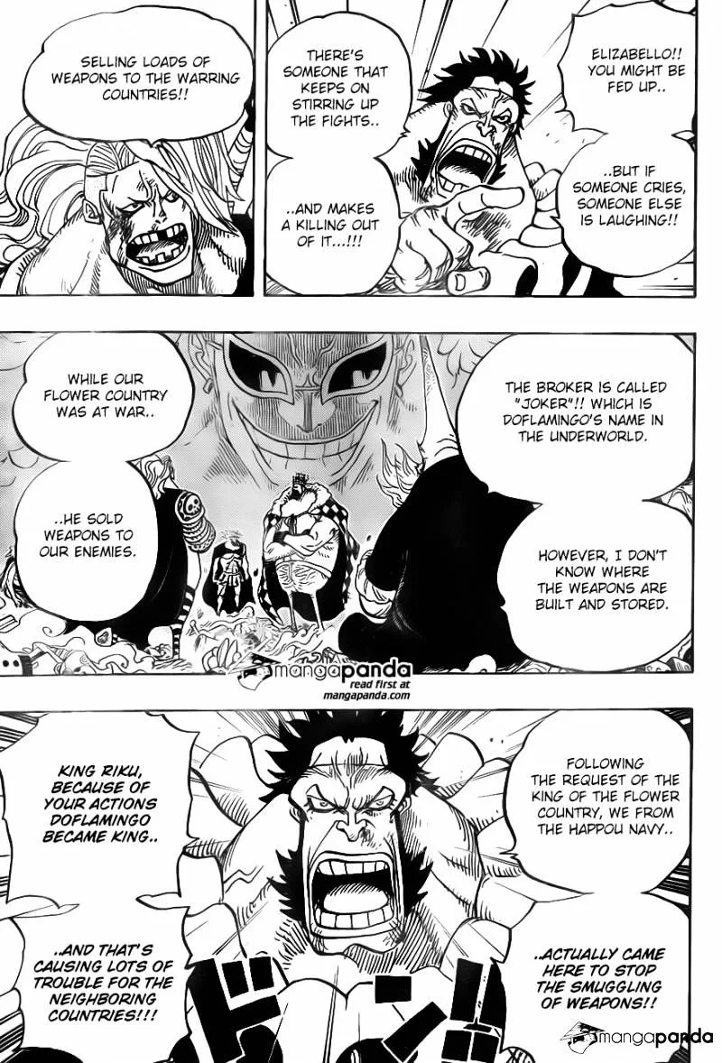 One Piece Chapter 726 page 7