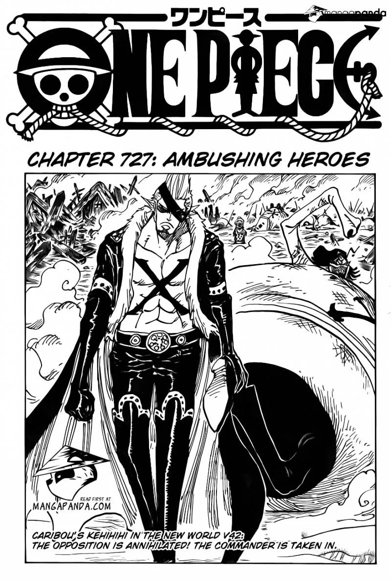 One Piece Chapter 727 page 3