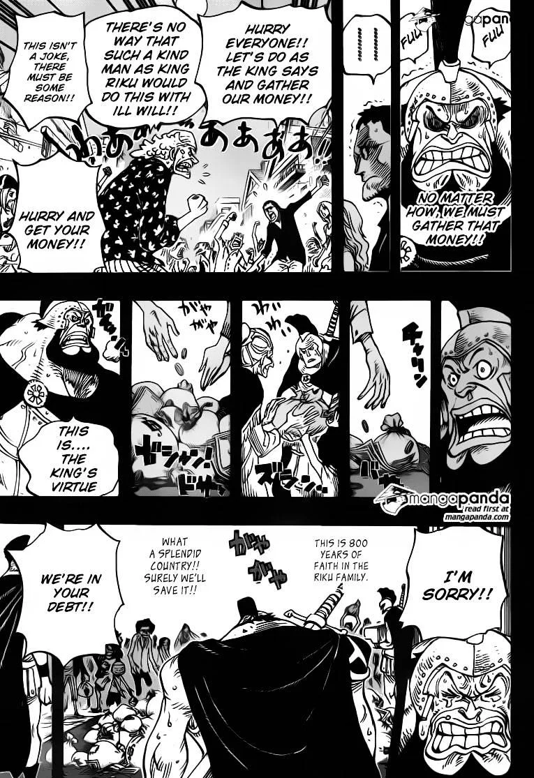 One Piece Chapter 727 page 15