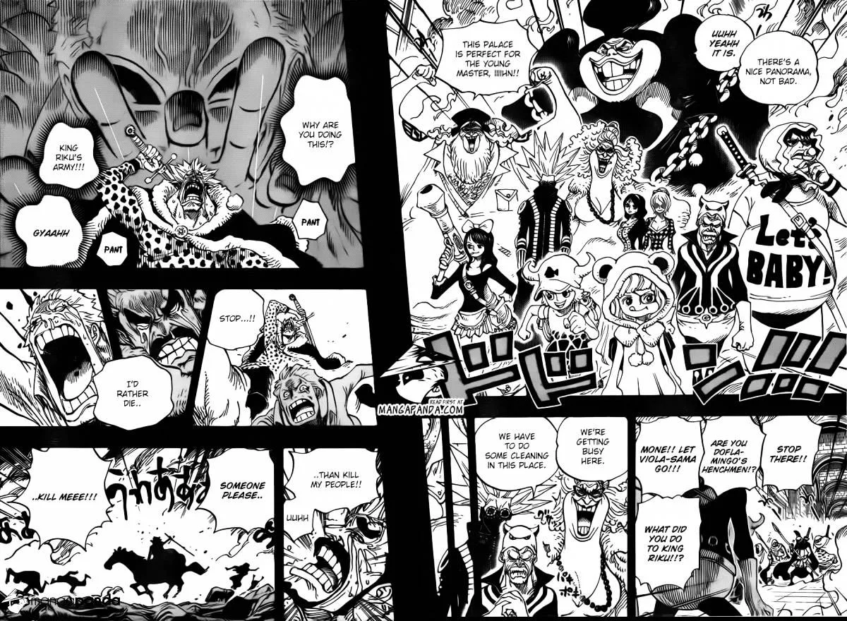One Piece Chapter 728 page 6