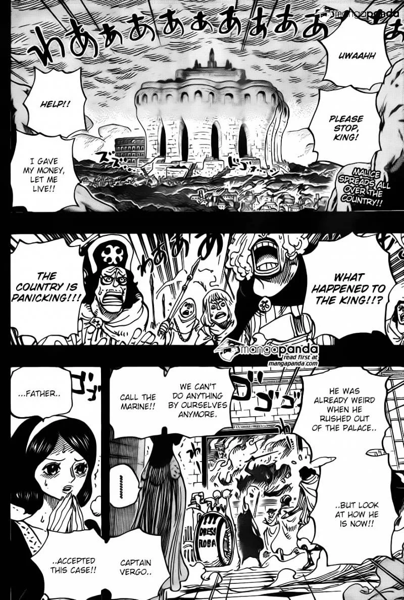 One Piece Chapter 728 page 4