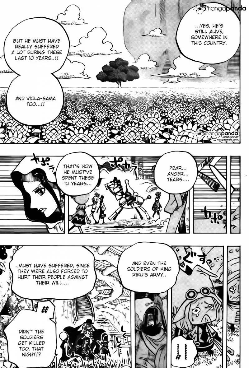 One Piece Chapter 728 page 13