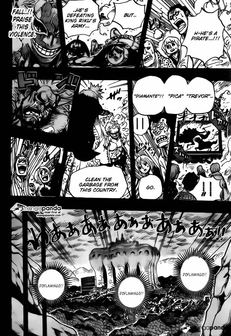 One Piece Chapter 728 page 10