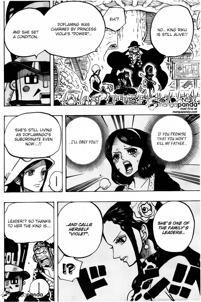 One Piece Chapter 728 page 12