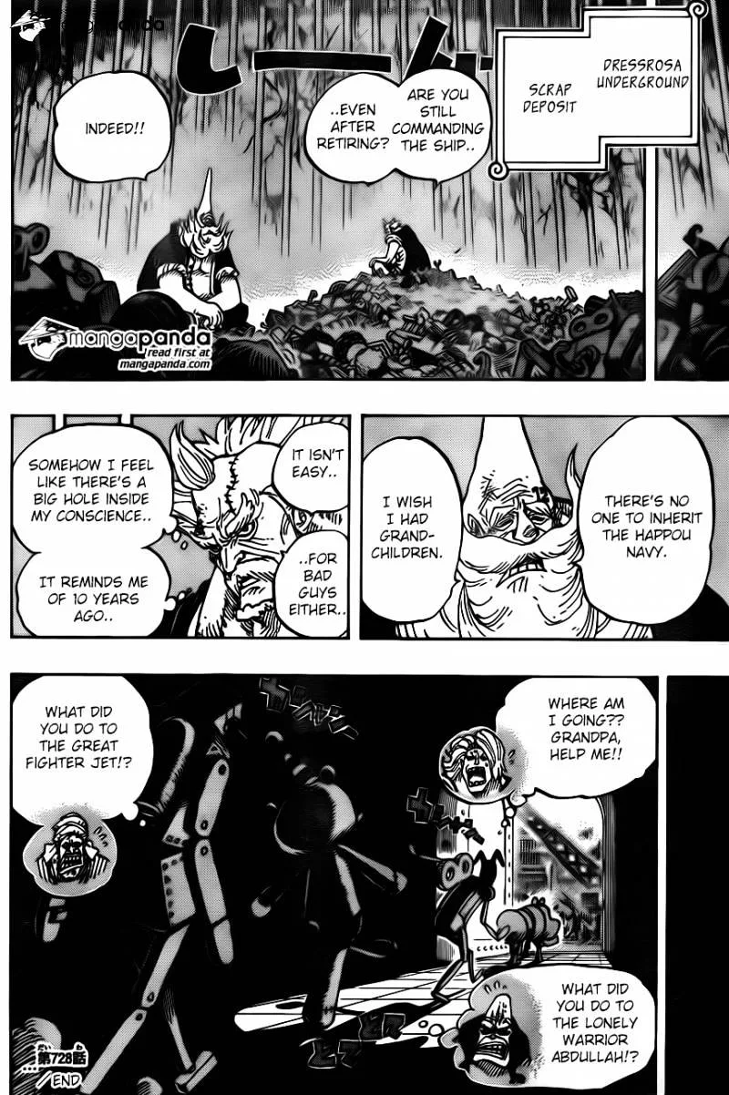 One Piece Chapter 728 page 18
