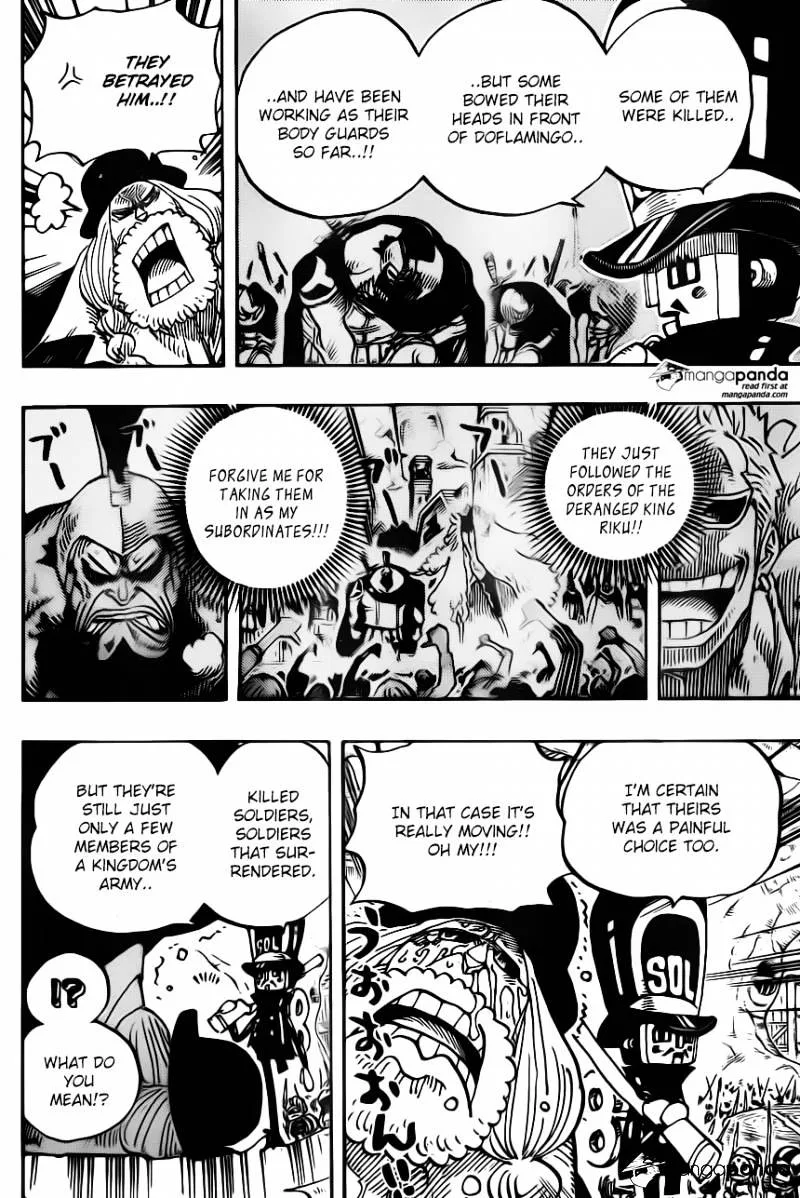 One Piece Chapter 728 page 14