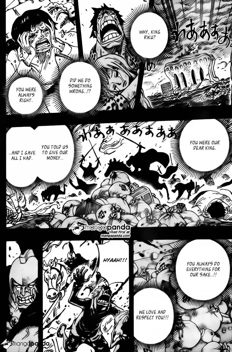 One Piece Chapter 728 page 7
