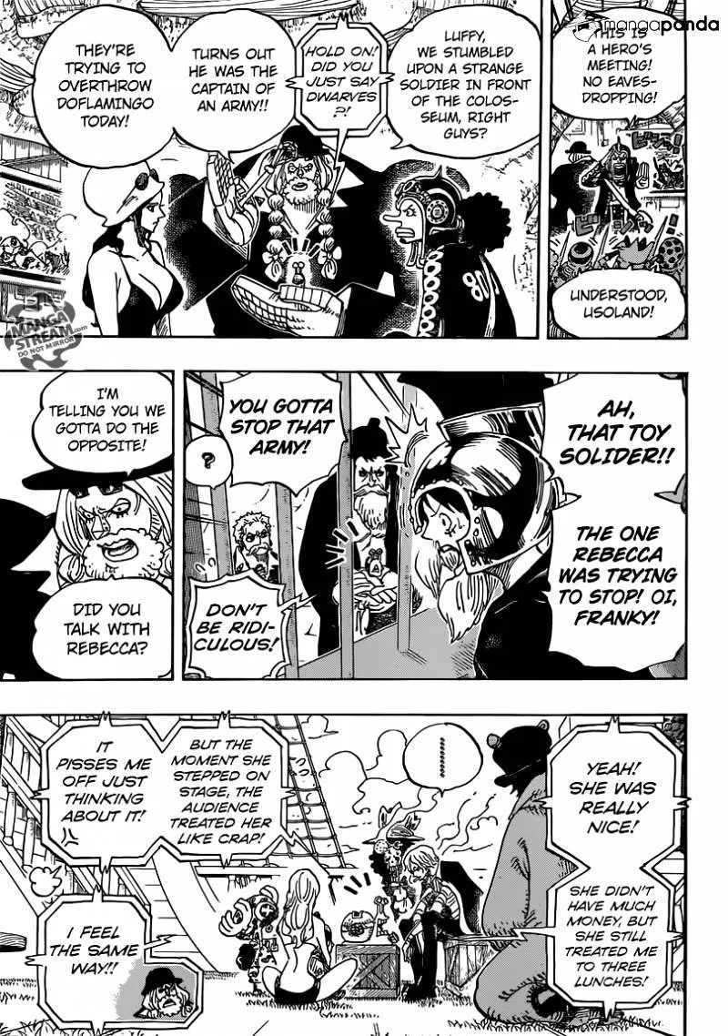 One Piece Chapter 729 page 12