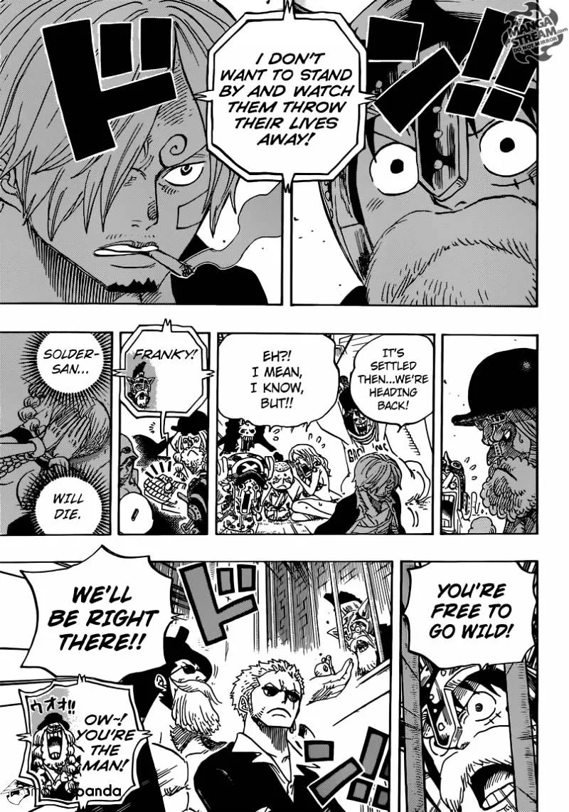 One Piece Chapter 729 page 14