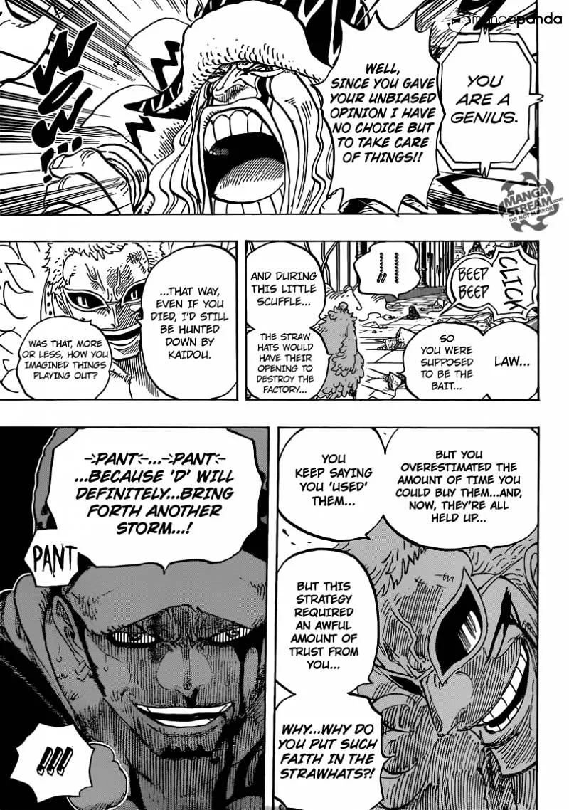 One Piece Chapter 729 page 8