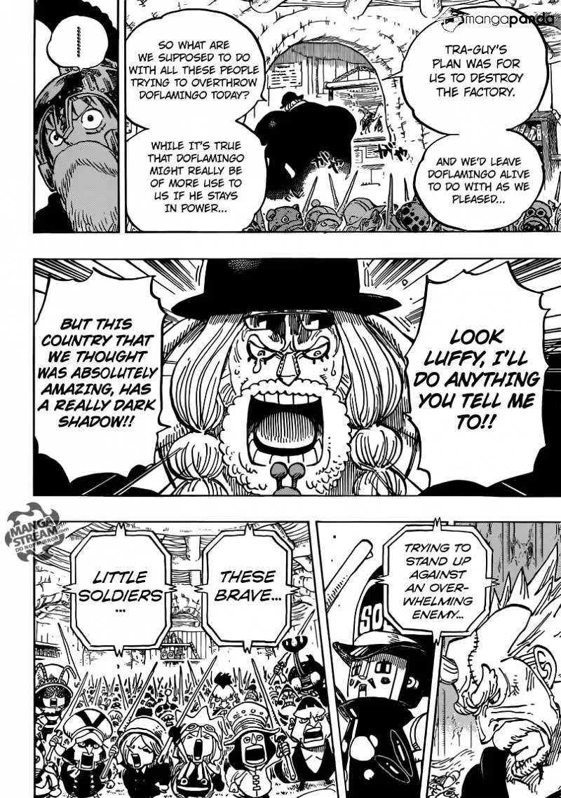 One Piece Chapter 729 page 13