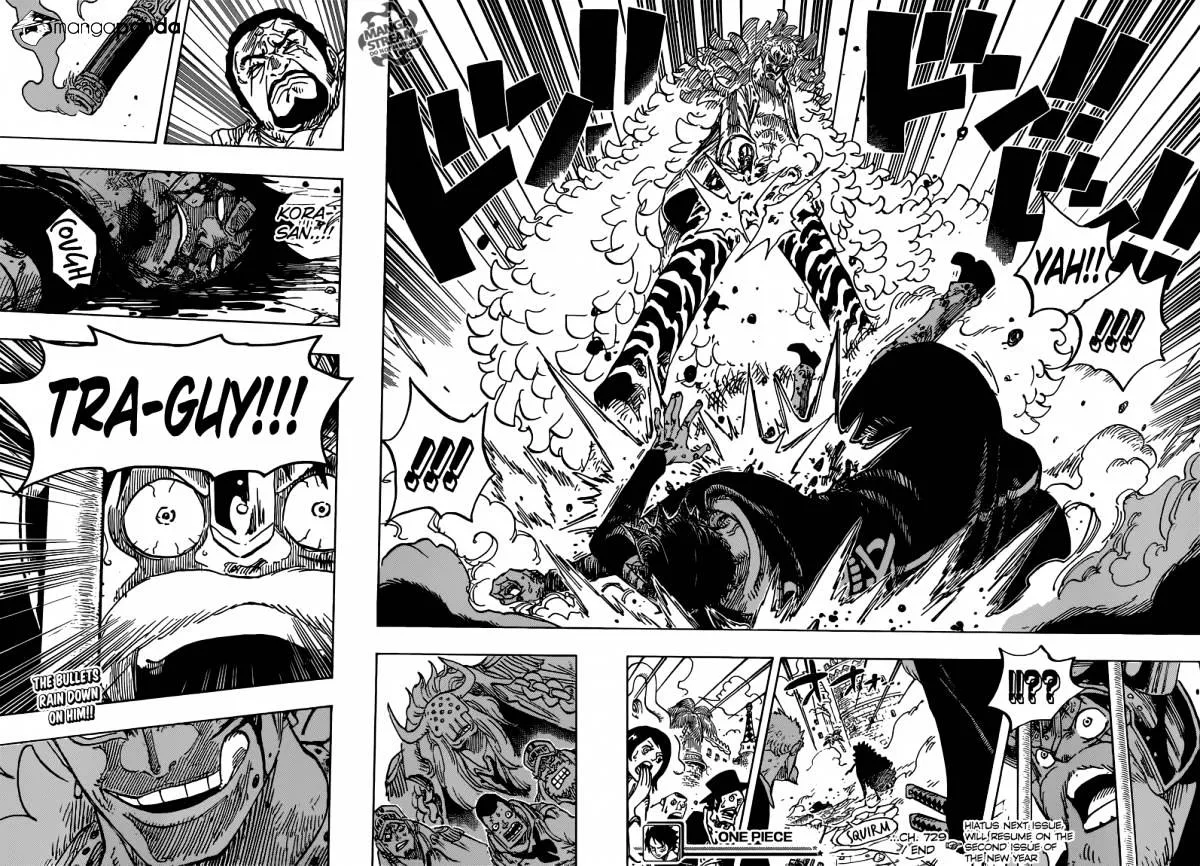 One Piece Chapter 729 page 17