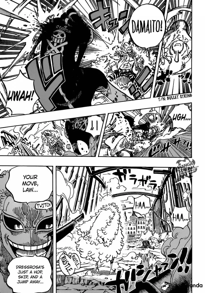 One Piece Chapter 729 page 6
