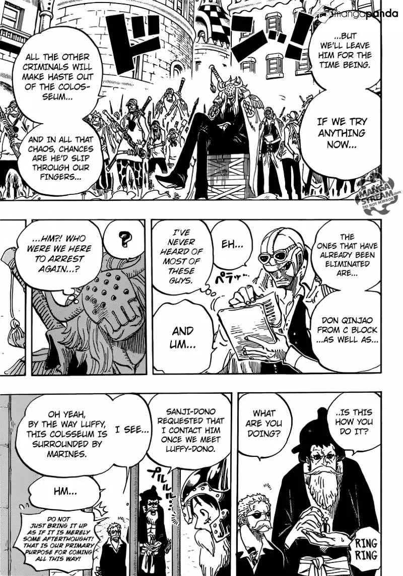 One Piece Chapter 729 page 10