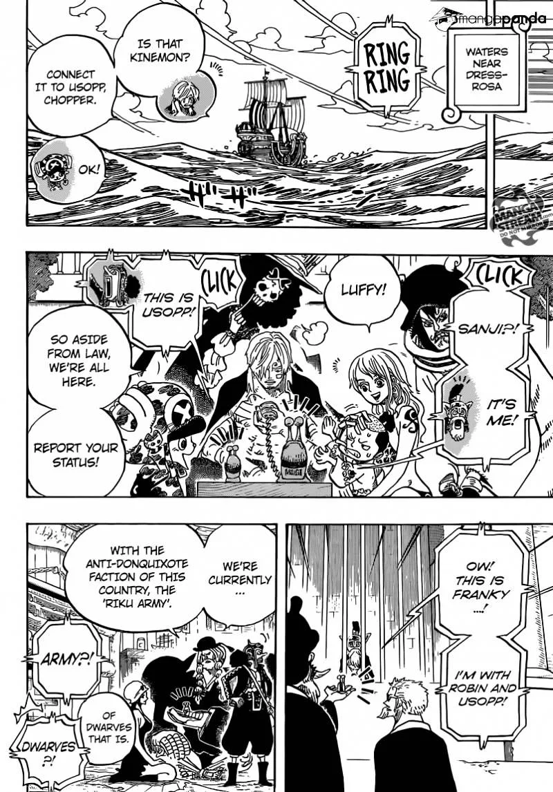 One Piece Chapter 729 page 11