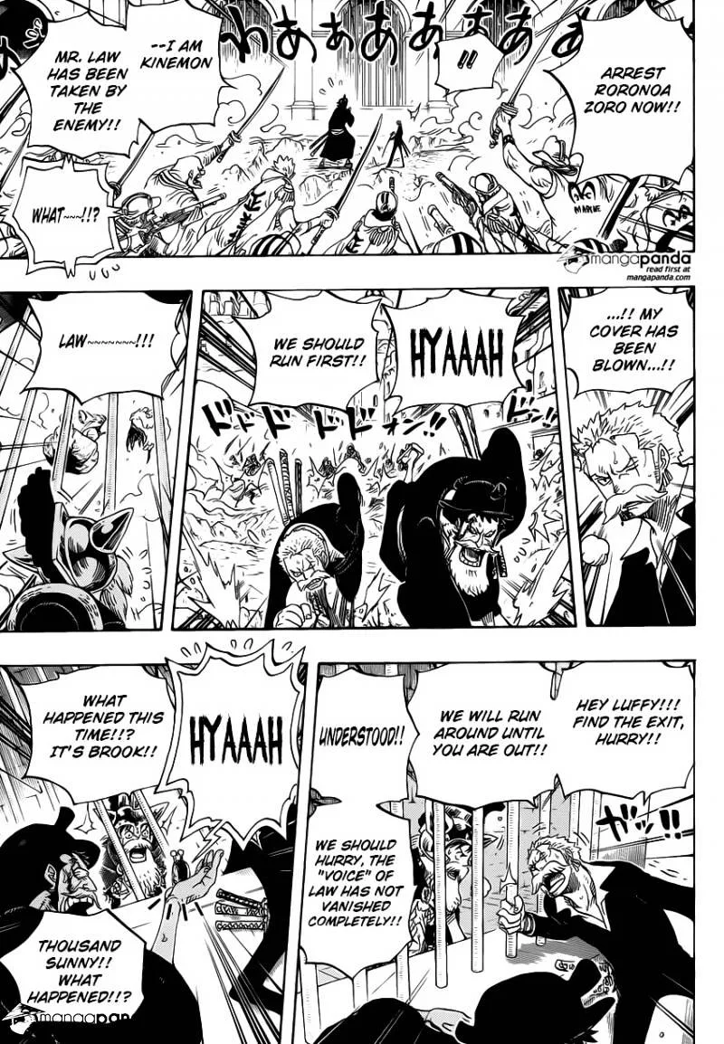 One Piece Chapter 730 page 12