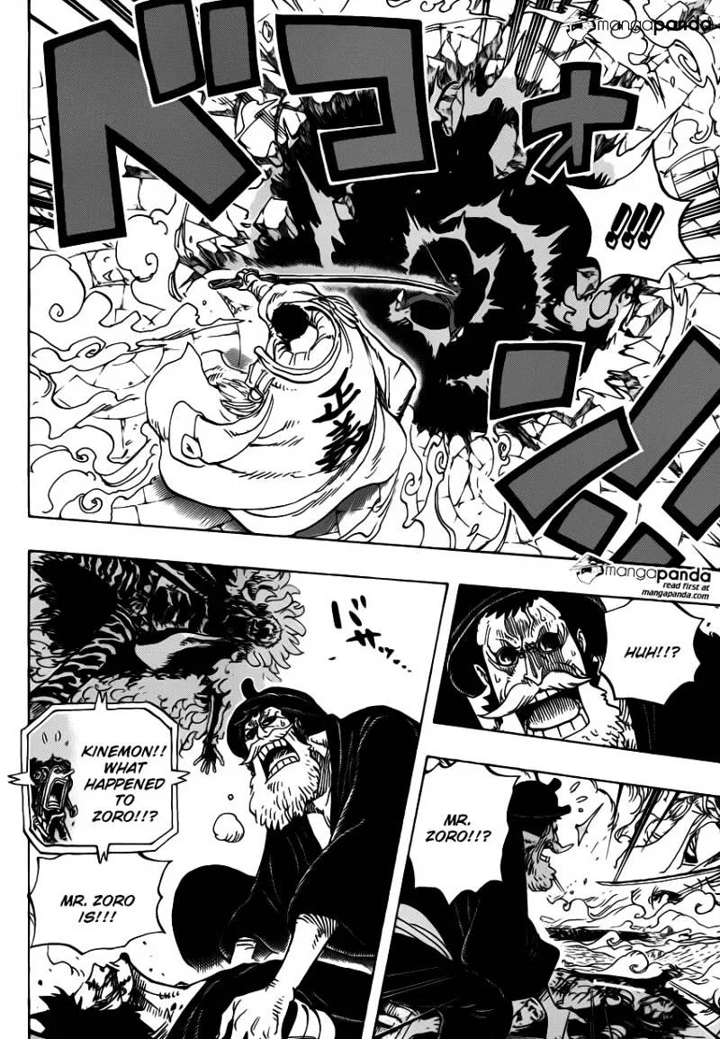 One Piece Chapter 730 page 7