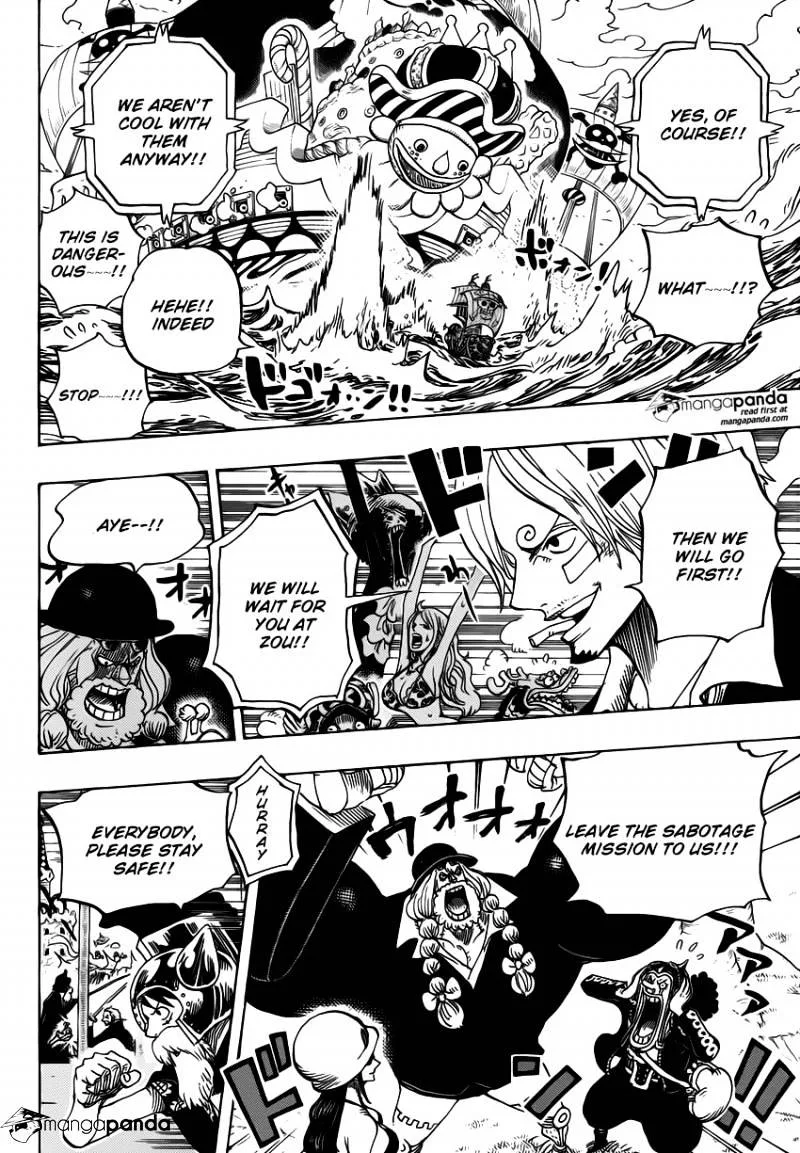 One Piece Chapter 730 page 18
