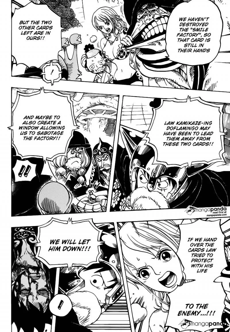 One Piece Chapter 730 page 16