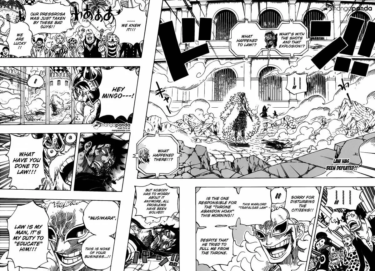 One Piece Chapter 730 page 4