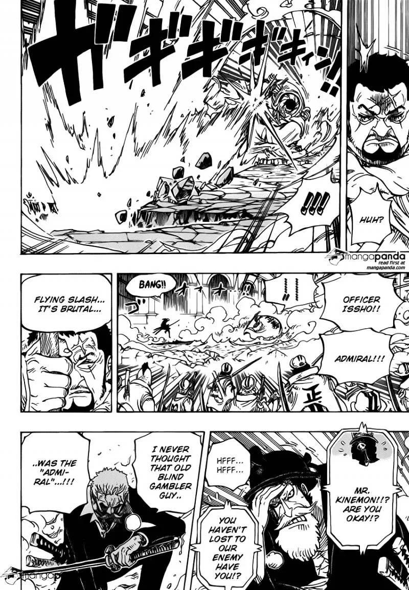 One Piece Chapter 730 page 9