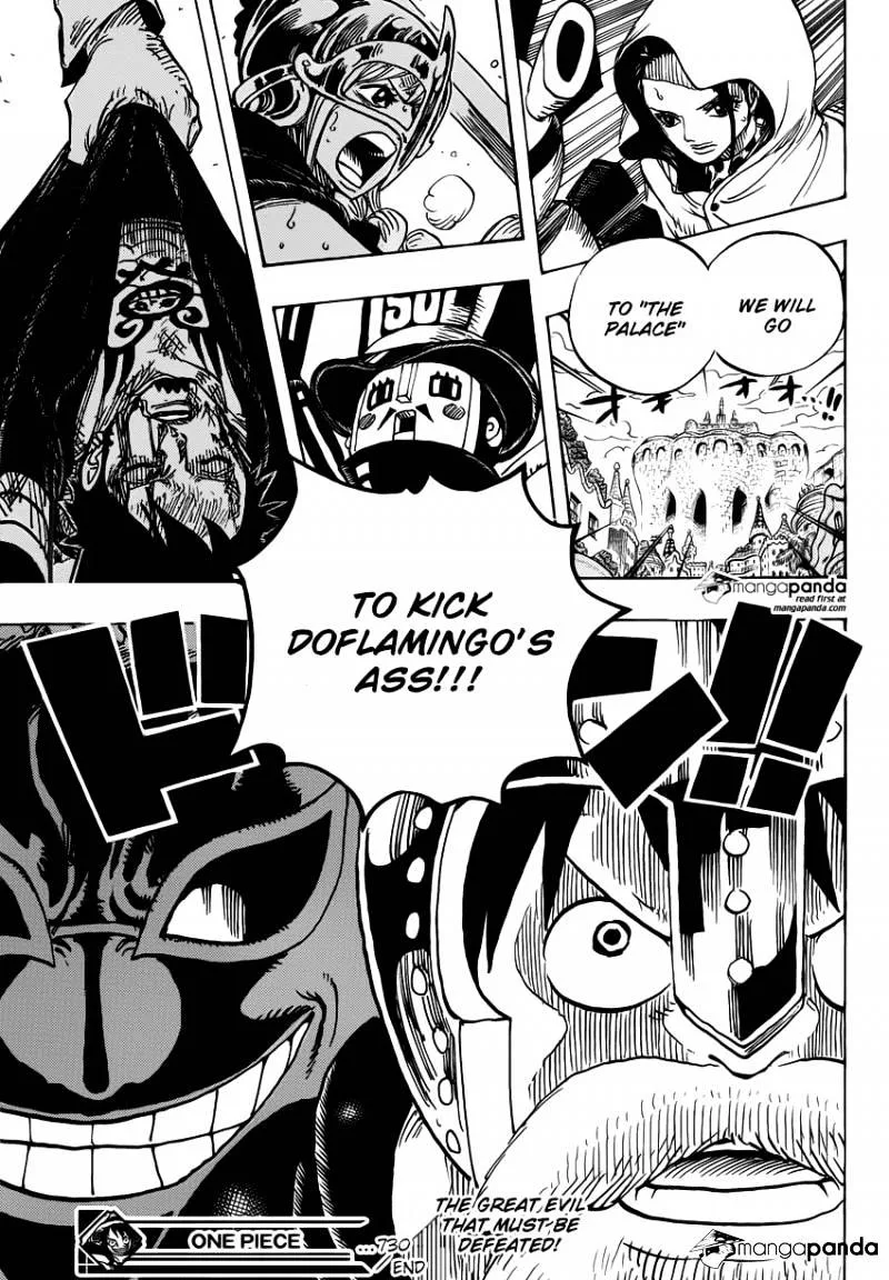 One Piece Chapter 730 page 19