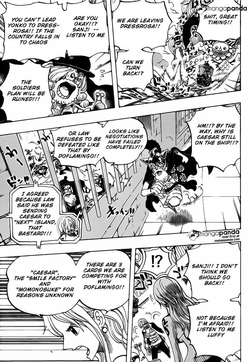 One Piece Chapter 730 page 15