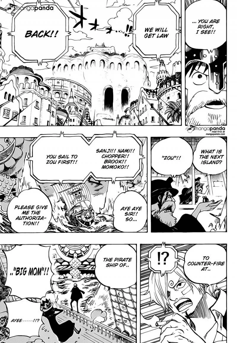One Piece Chapter 730 page 17