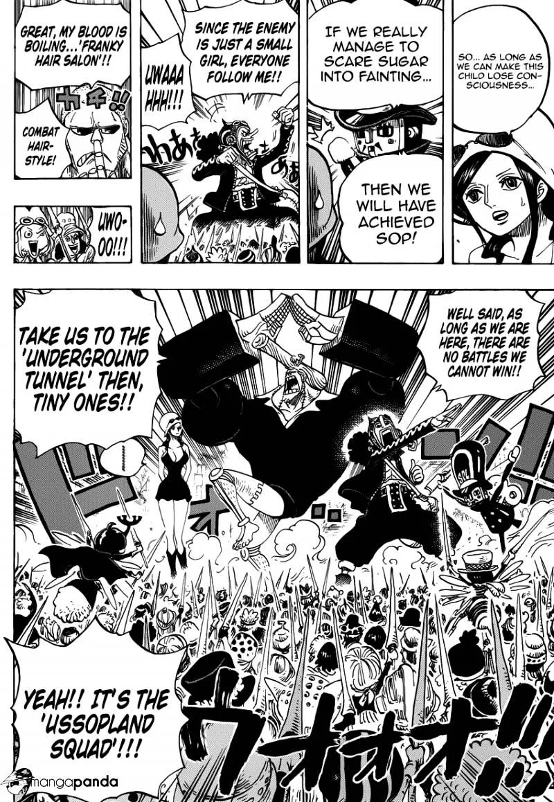 One Piece Chapter 731 page 10
