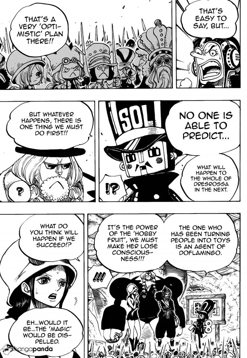 One Piece Chapter 731 page 7