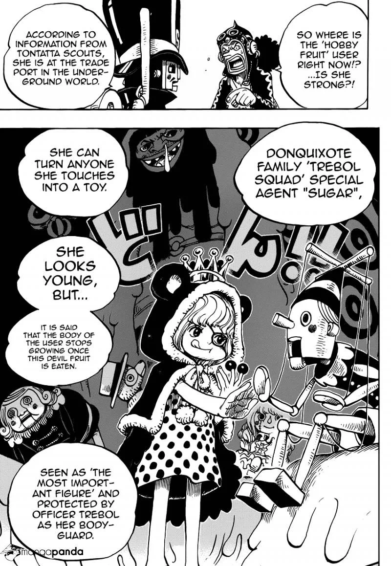 One Piece Chapter 731 page 9