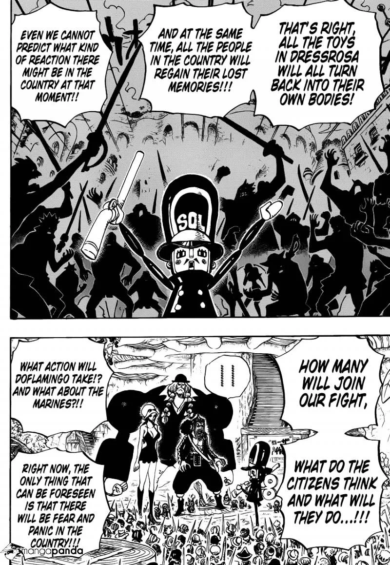 One Piece Chapter 731 page 8
