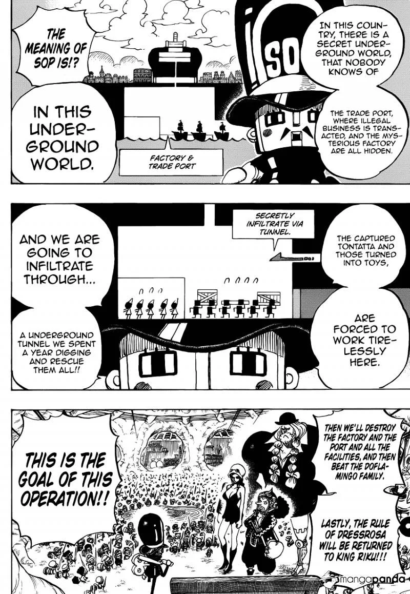 One Piece Chapter 731 page 6