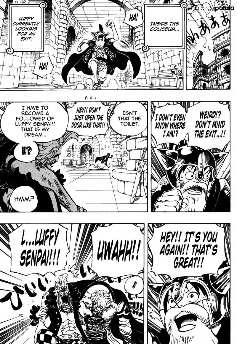 One Piece Chapter 731 page 11