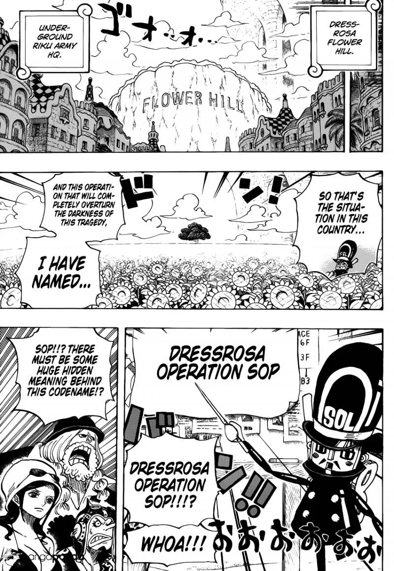 One Piece Chapter 731 page 5