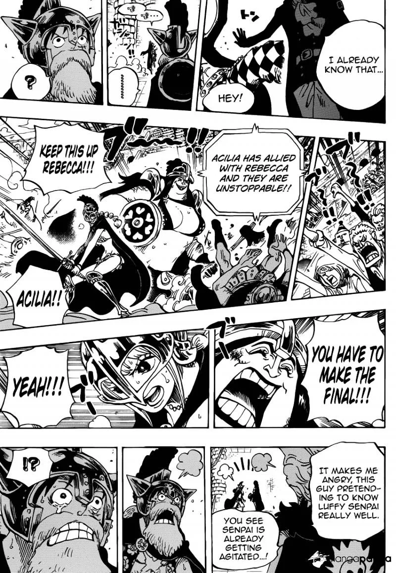 One Piece Chapter 731 page 15