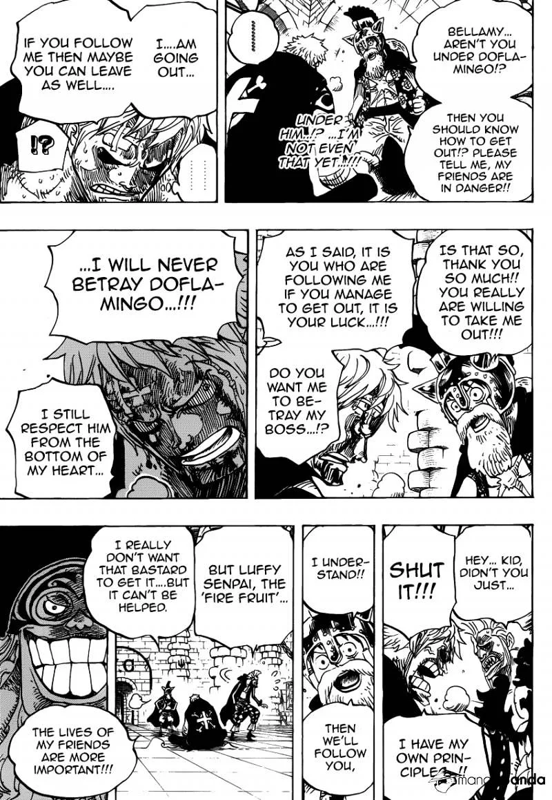 One Piece Chapter 731 page 13