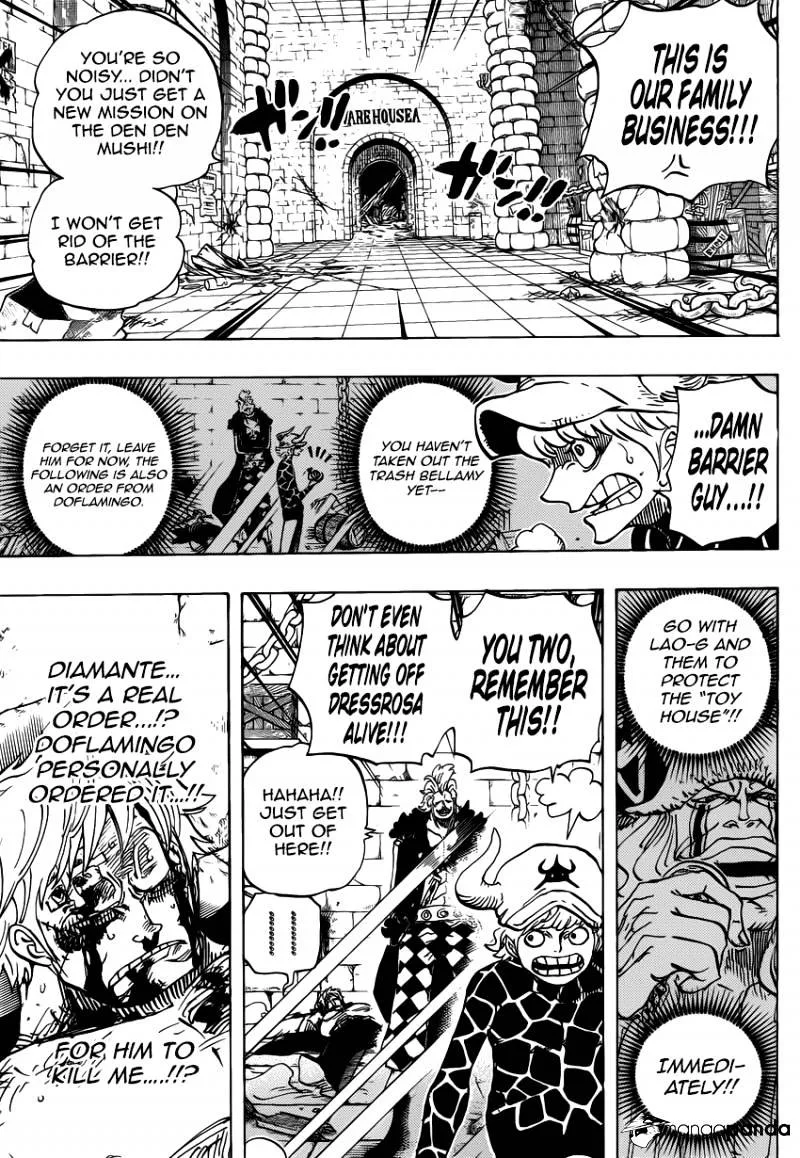 One Piece Chapter 731 page 3