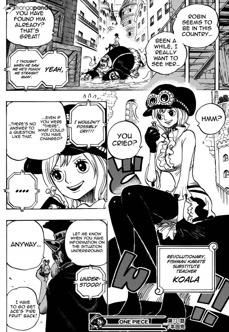 One Piece Chapter 731 page 18